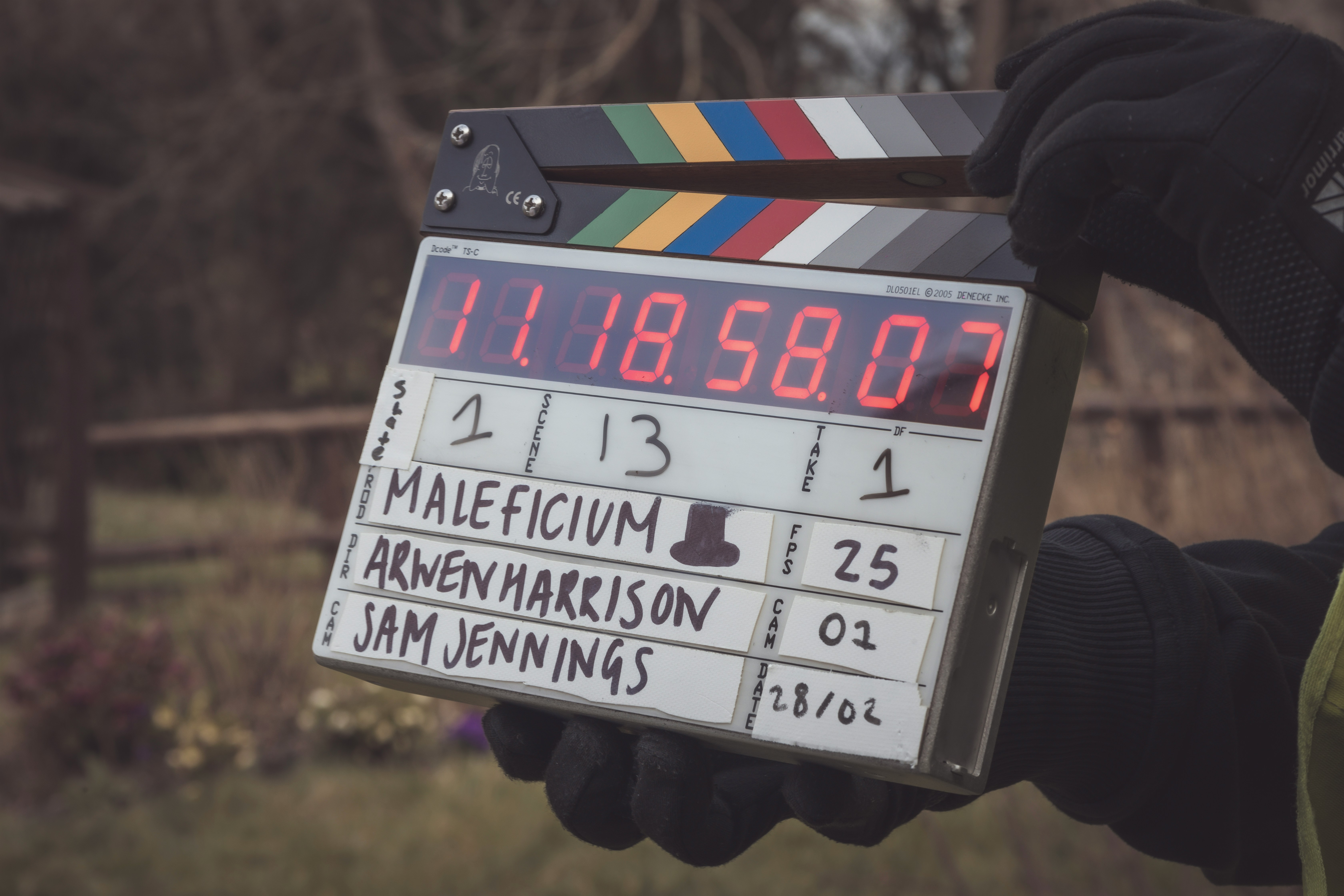 Film clapperboard