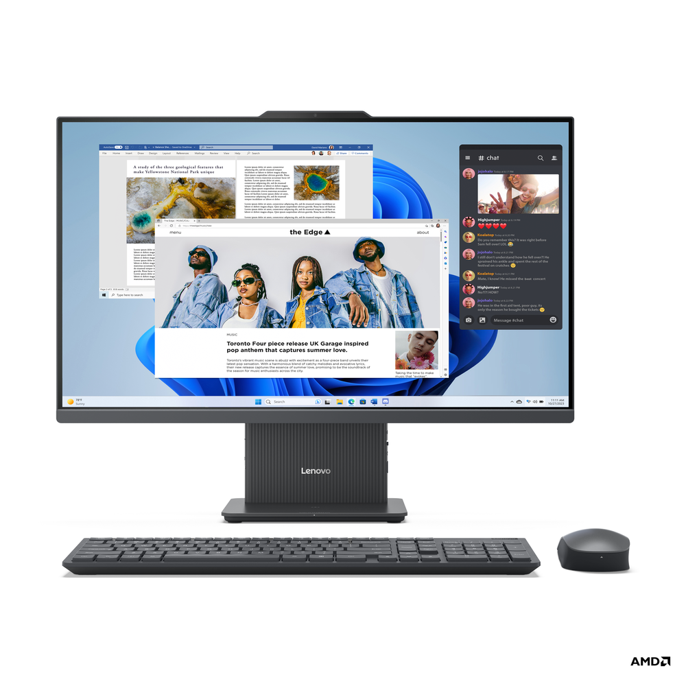 Allt í einu tölvu Lenovo AIO 27" Intel Core i5 16GB 1TB W11